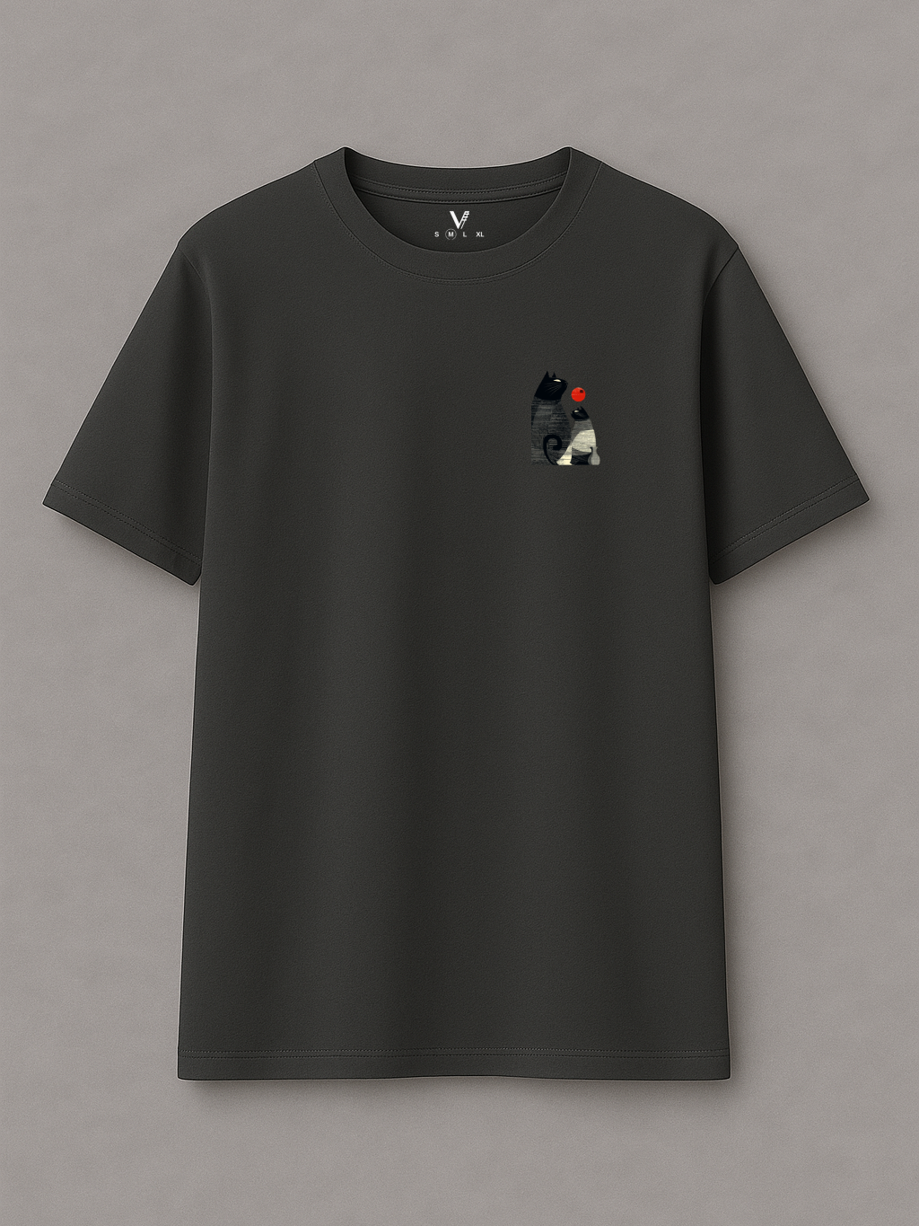 Black & White Cats - Oversize T-Shirt