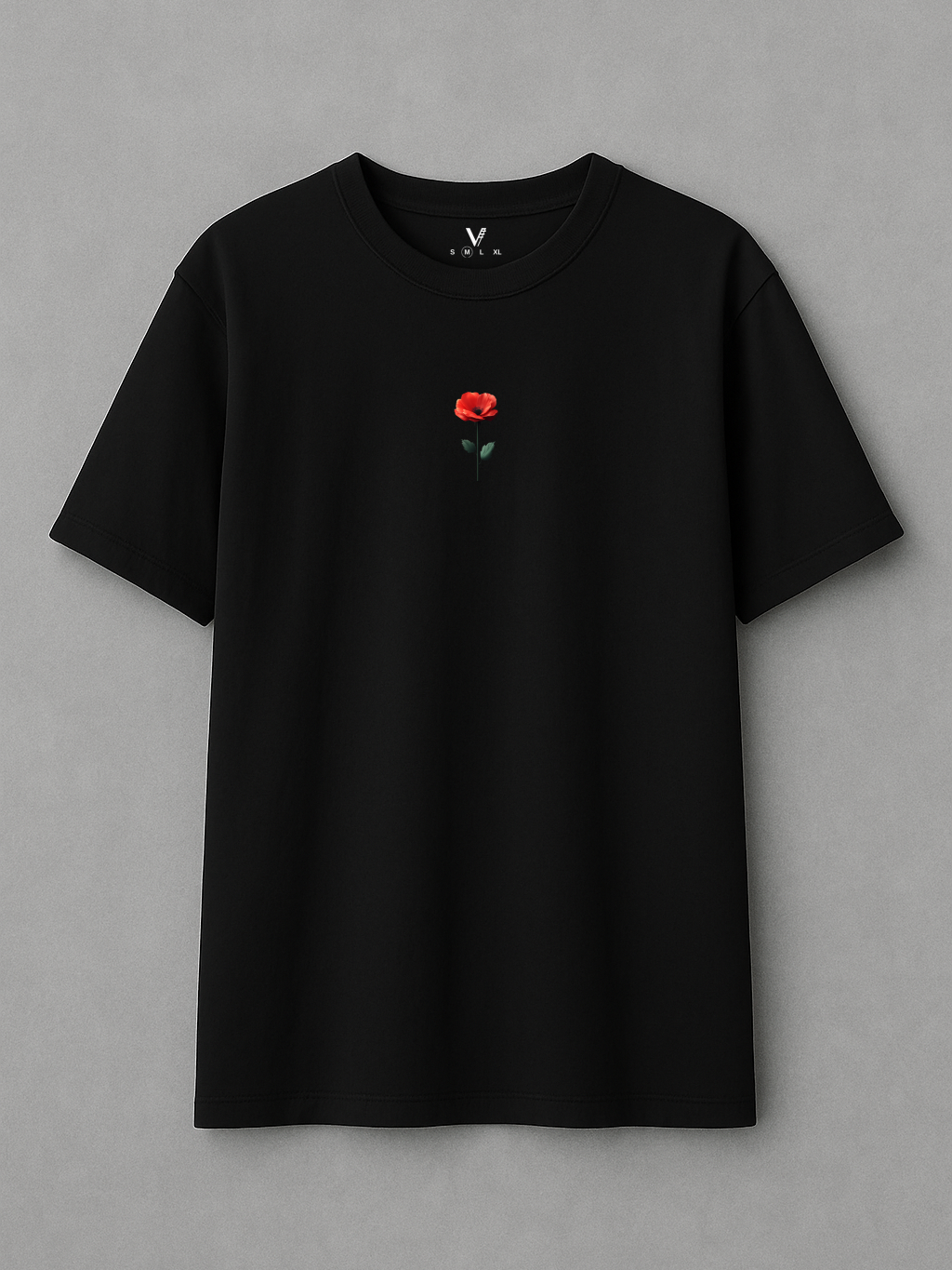 Floral Face - Oversize T-Shirt