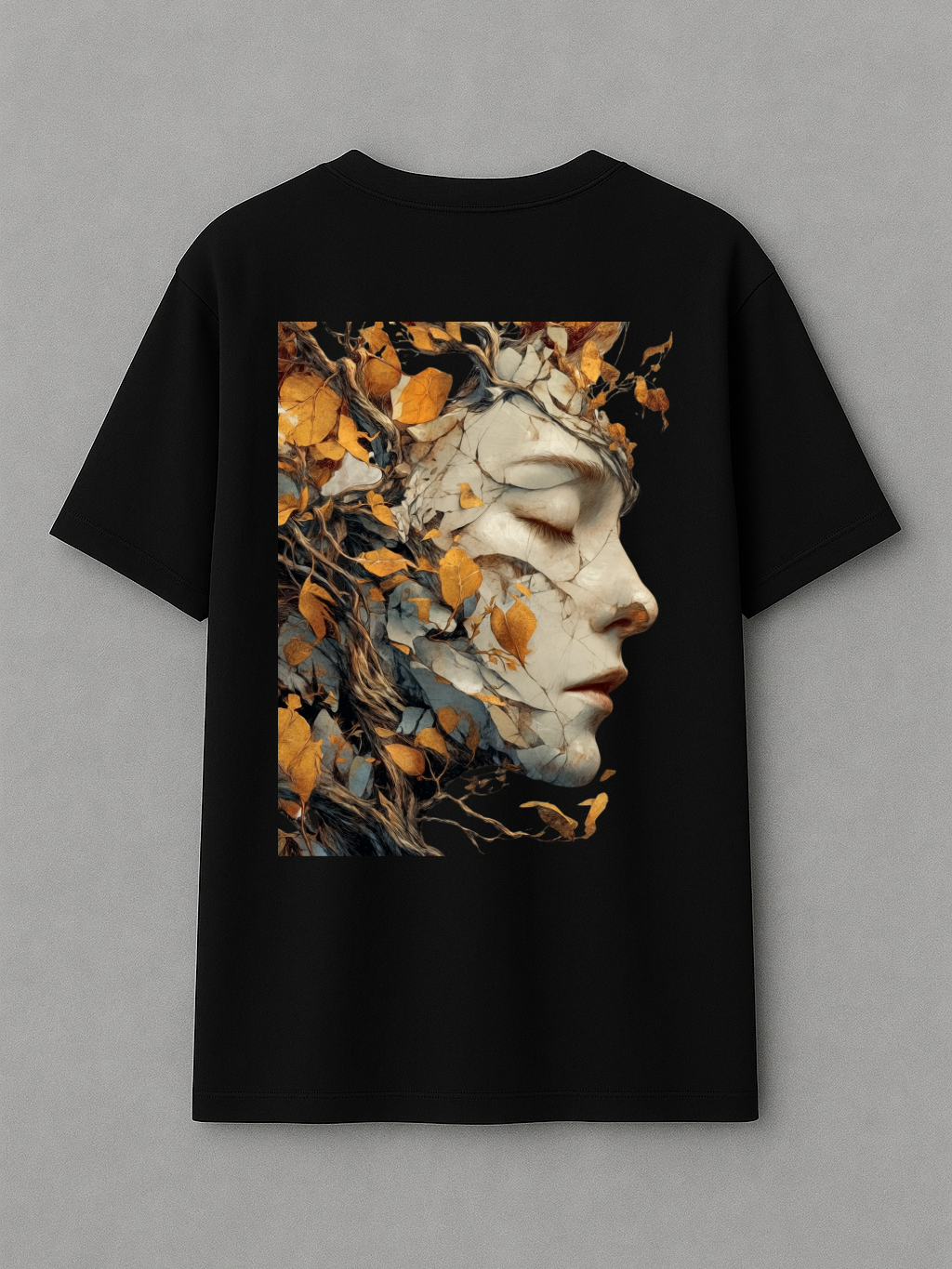 Leaf Face - Oversize T-Shirt