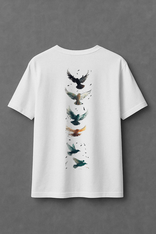 Flying Birds - Oversize T-Shirt