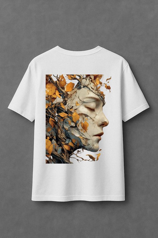 Leaf Face - Oversize T-Shirt